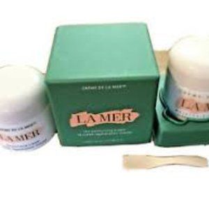 Empty CREME DE LA MER JARS  PRISTINE. assorted sizes- any 4 for $25